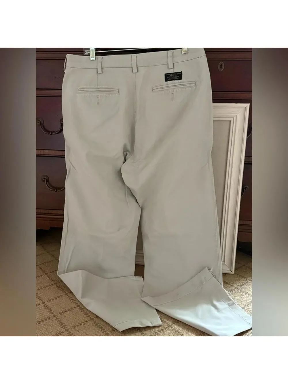 Banana Republic Chino khaki chino  pants in stone 35L